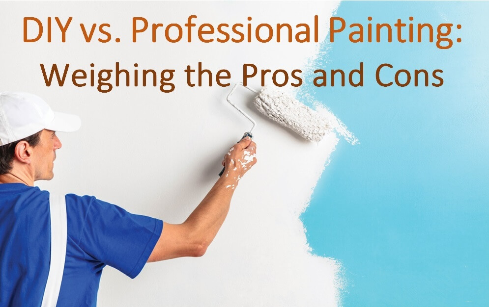 Diy vs professional painting